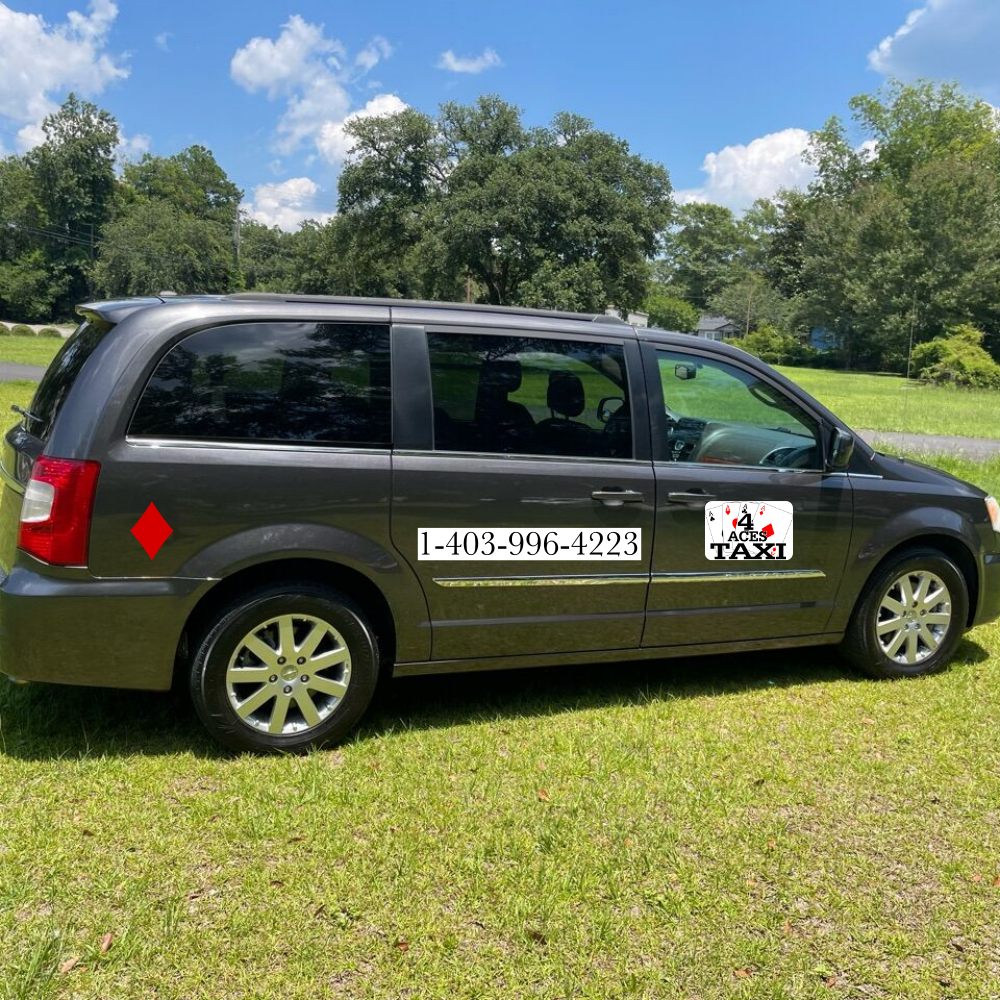 4 Aces Taxi Mini Van's Canmore, Private Events, Conferences Transportation Taxi Value