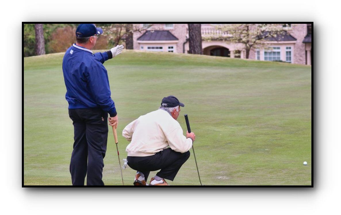 golfing with your favourite 4 friends welcome about us show our brush strokes 16x9 1000 image