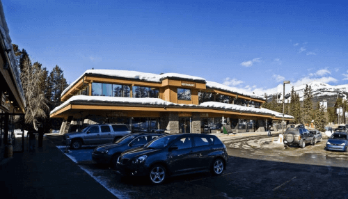 shops in the little town of lake louise