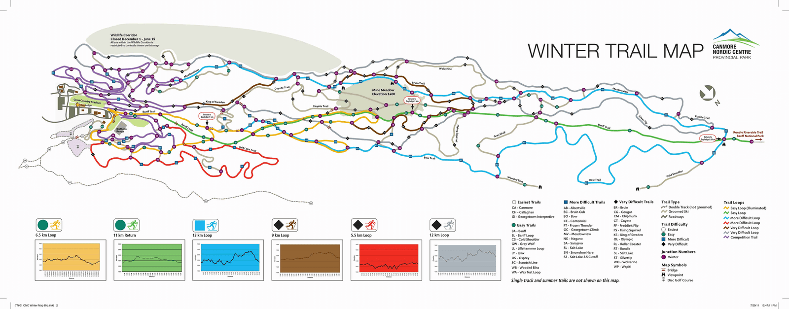 Canmore Nordic Centre - Canmore, Alberta Sightseeing