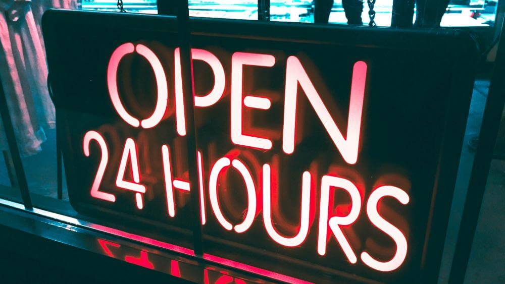 24 hour services banner image for banff & canmore