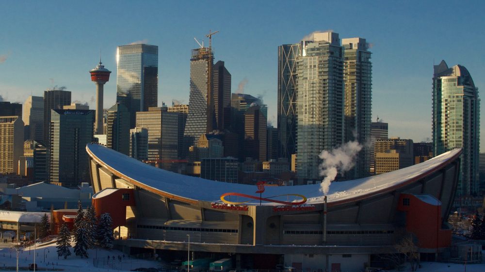 Calgary Region Skyline.  Our Services have several routes to area to or from Calgary Downtown, entertainment or YYC airports. 