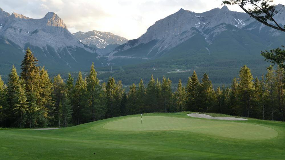 Golfing in Canmore Area