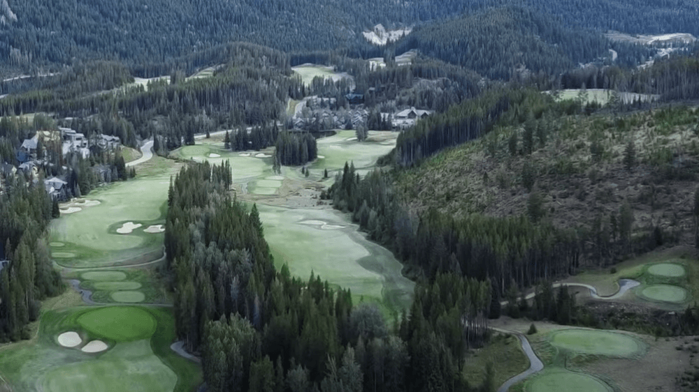 Golfing in British Columbia