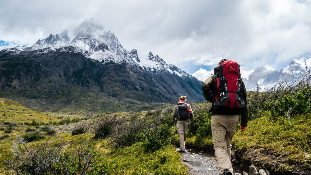 Hiking activities are endless in the Banff National Park.   Thousands of people come each day to experience a breath of fresh air. 