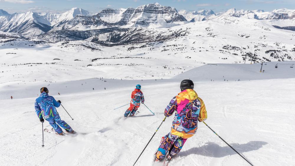 World Class Skiing in Banff Alberta.  