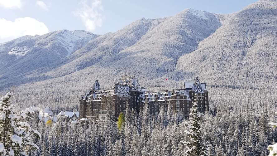 Historic Fairmont Banff Springs Luxury Hotel.   You feel history as you walk into the lobby.   Visit what thousands have experienced. 