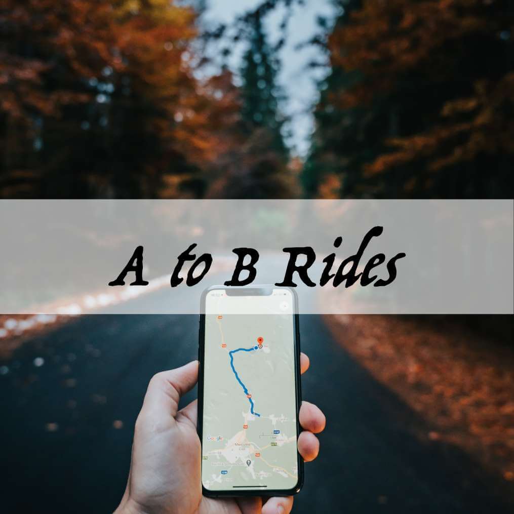 A to B transportation in the Canmore Banff Area.  4 aces taxi can faciliate various number of rides.  Our website provides over 4,000 combinations to help you with our honest pricing. 