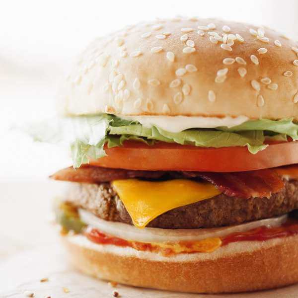 A&W staple burger is the best fast food option in Canmore.   Craving something more than pizza.  