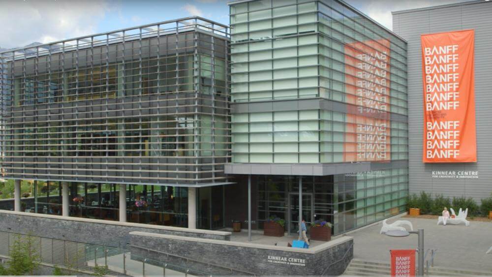 banff centre outside building or arts and creativity