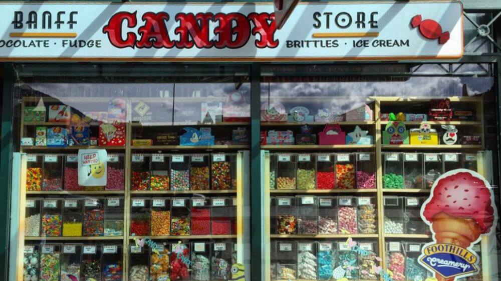 Banff Candy Store - Downtown Banff