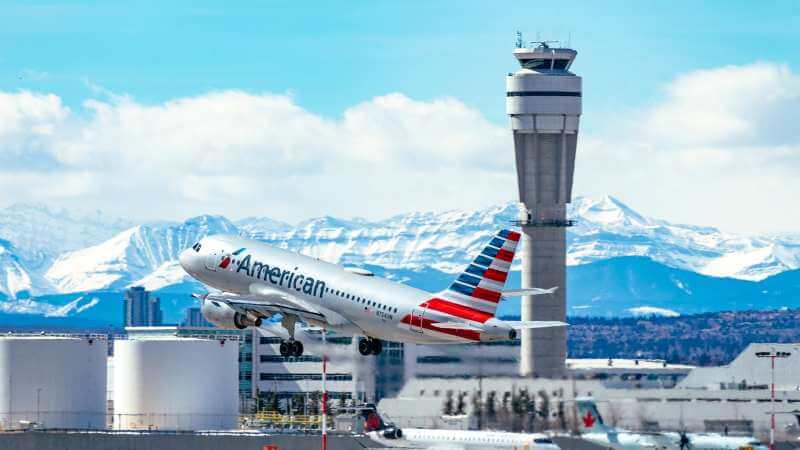 As you arrive or take off, you will always see the mountains just in the distance.  The close proximity to Calgary from Canmore or Banff, allows you to have the best of both worlds. 