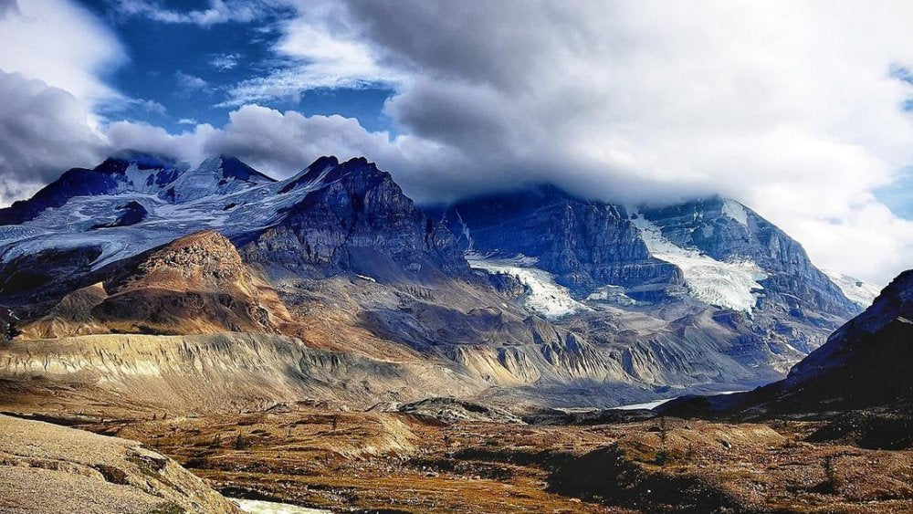 columbia icefields epic shot like from a movie