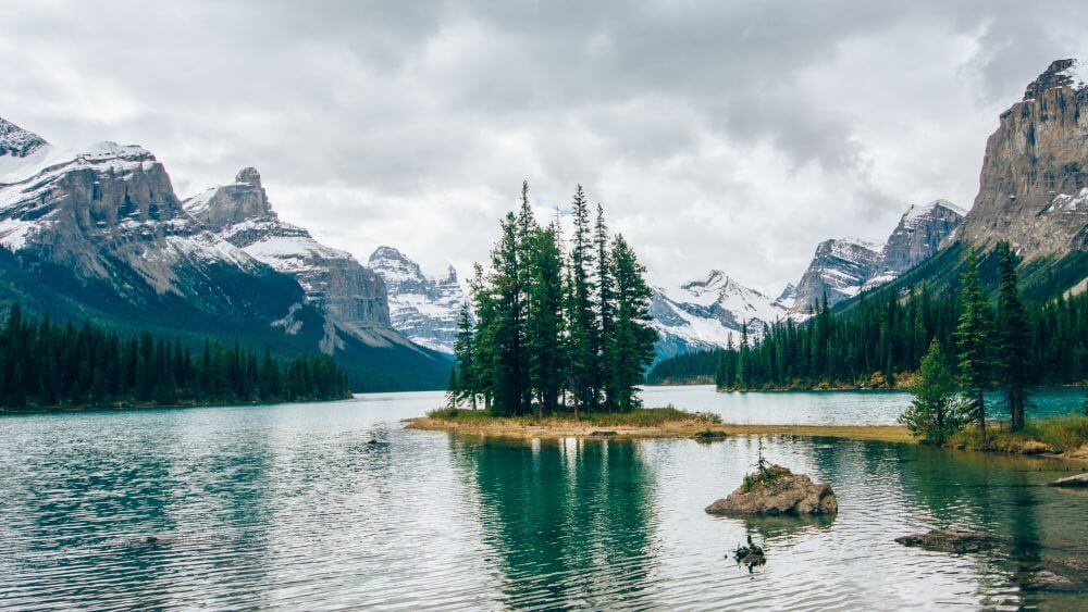 spirit island jasper national park gallery section product page