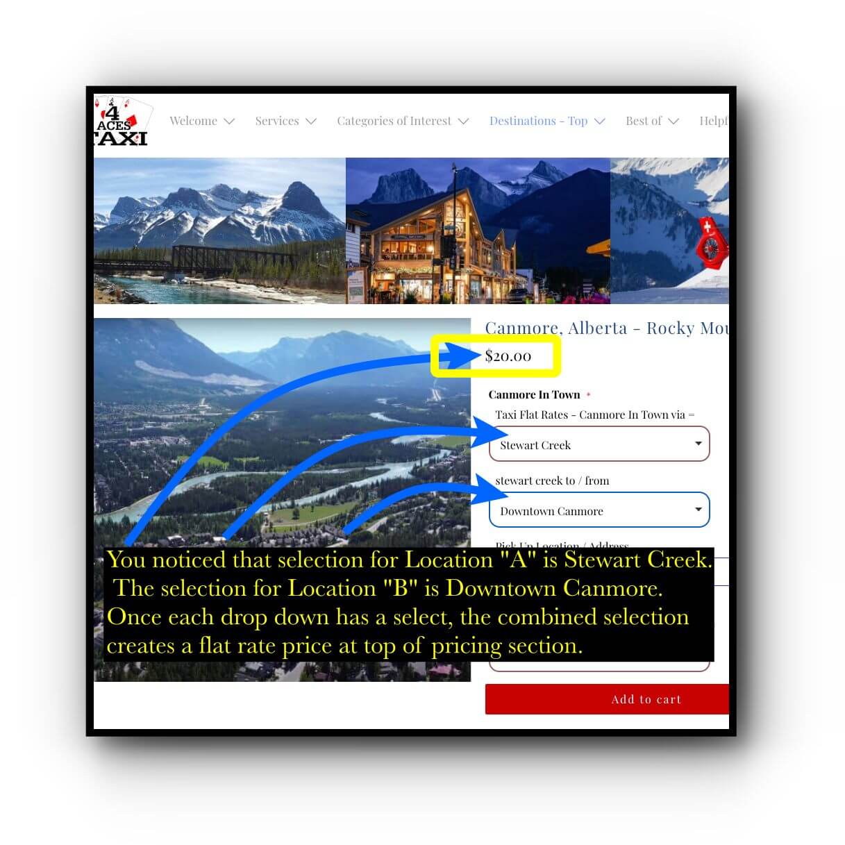 welcome pricing - in town canmore - step 4 final price mobile 1x1 image