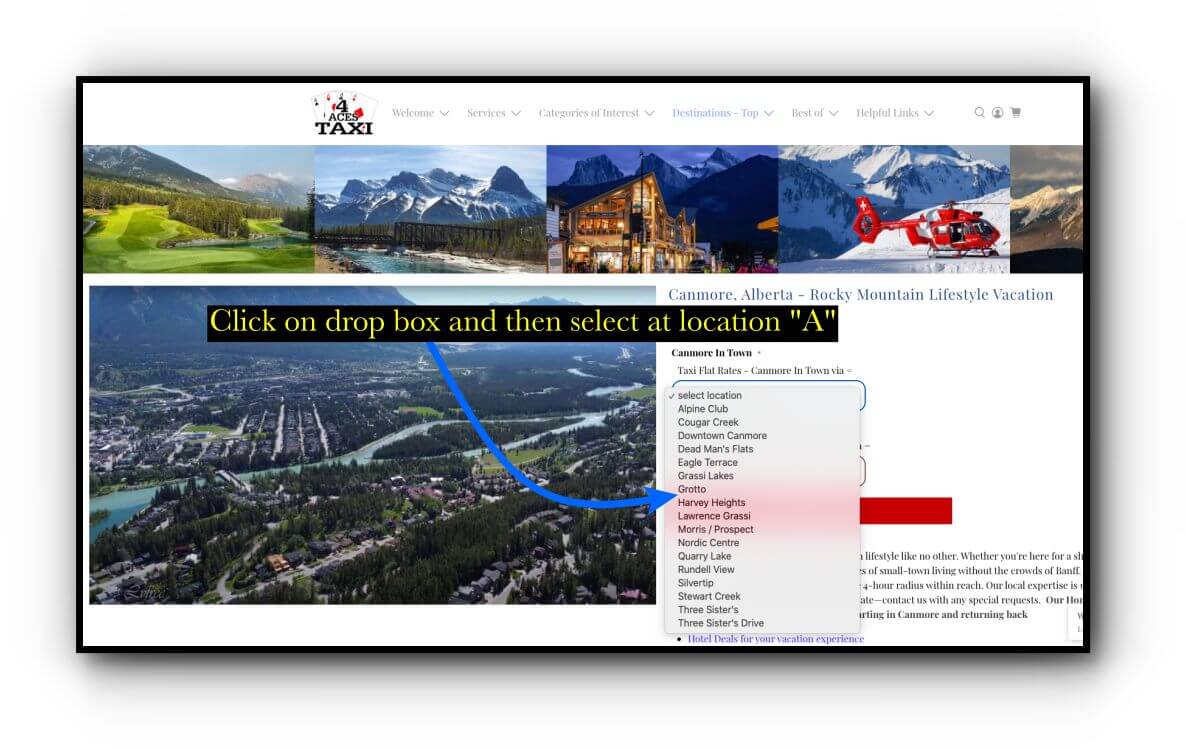welcome pricing - canmore in town step 2 project