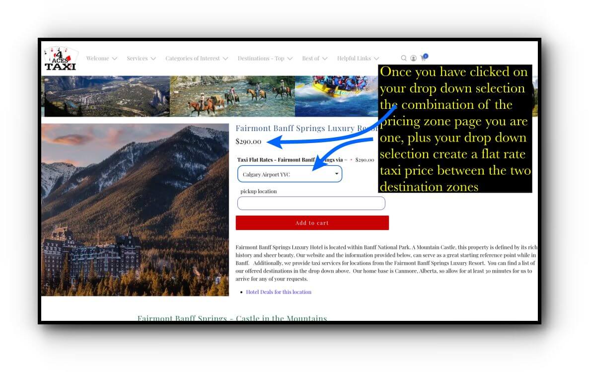 welcome_pricing step 3a 1000 16x9 showing the drop down selection choice with price showing up