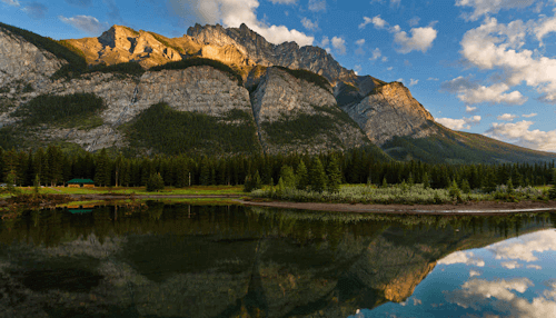 Cascade Pond - Banff National Park Sightseeing