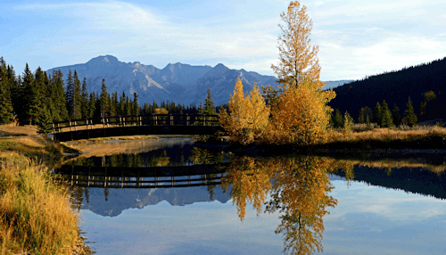 Cascade Pond - Banff National Park