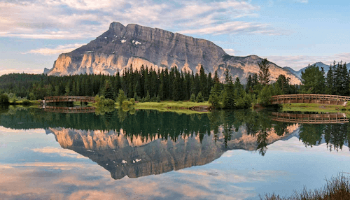 Cascade Pond - Banff National Park Sightseeing
