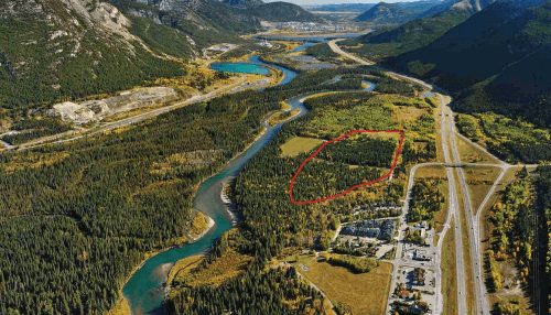 Dead Man's Flats, AB Town