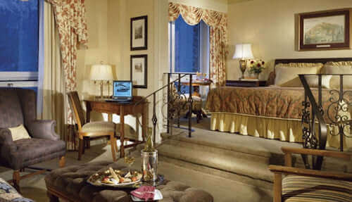 Fairmont Banff Springs - Luxury Hotel Suites.   Relax in Comfort
