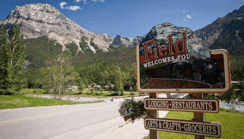 Field, BC Town