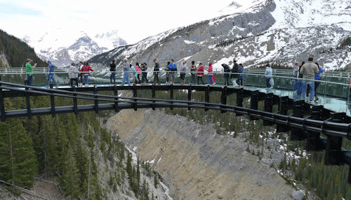 Glacier Skywalk - Jasper, Alberta Attraction