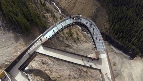 Glacier Skywalk - Jasper, Alberta Attraction