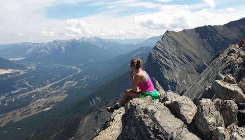 Ha Ling Peak Trail Head - Canmore, Alberta Sightseeing