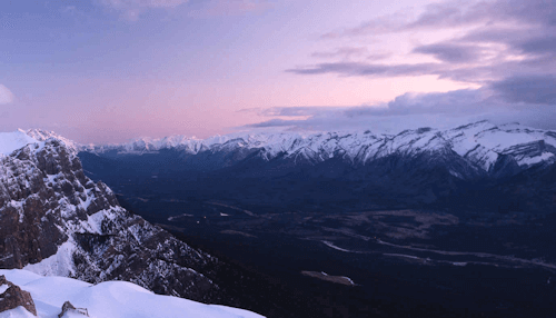 Ha Ling Peak Trail Head - Canmore, Alberta Sightseeing