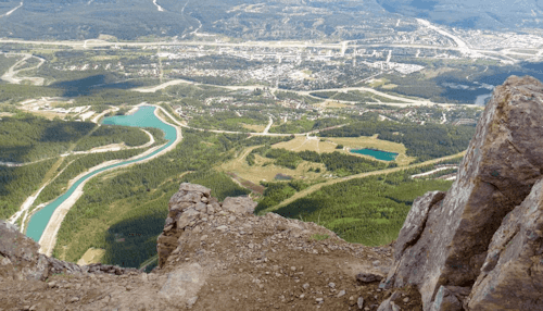 Ha Ling Peak Trail Head - Canmore, Alberta Sightseeing